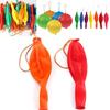 Latex Bubble Ball Set For Kids With Elastic Ribbons And Multicolor Design For Playground And Party Fun