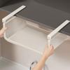 Large Capacity Retractable Hanging Basket Adjustable Spice Holder  Bathroom