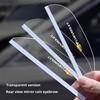 2Pcs Car Rearview Mirror Rain Eyebrow Rainproof Shield For Chevrolet Corvette Montana TrailBlazer Silverado Traverse Camaro Bolt