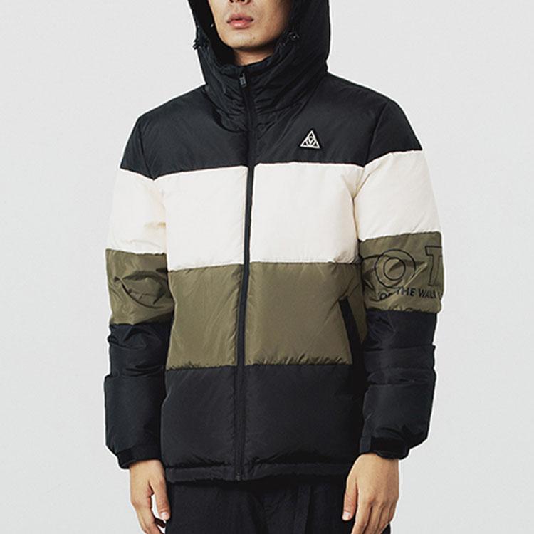 Vans Fashionable Comfortable Loose Down Jacket Winter Couple Men Outerwear Black VN0A54HOBLK