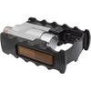 Mikashima FD-7 Black Bicycle Pedals with Reflectors and Durable Design