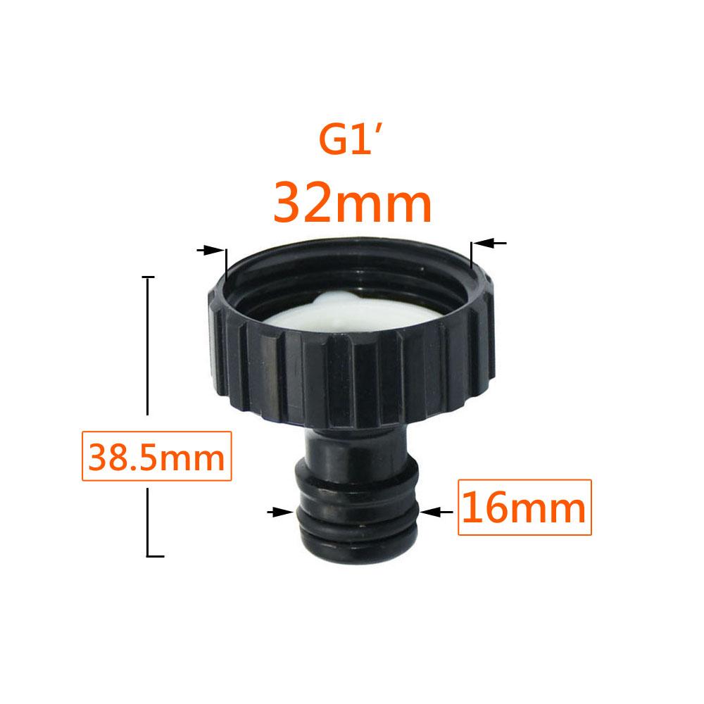 Garden Hose Quick Connector 4/7 8/11 1/2 3/4 1" Stop Water Connector Garden Watering Pipe Coupler Drip Irrigation System Fitting