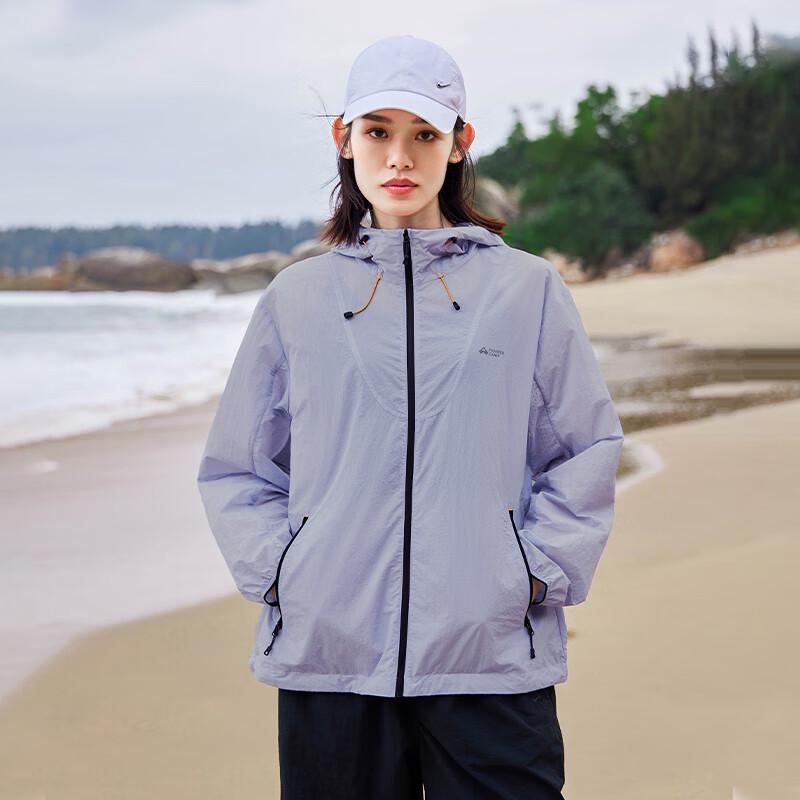 

Tuoluzhe Women s Outdoor UPF40+ Sun Protection Jacket XPF407FI376 XL