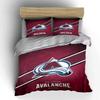 """Colorado Avalanche Povlečení""" Povlečení Sada povlaků na přikrývku Povlak na přikrývku Povlaky na polštáře""" (1 * Povlak na peřinu 2 * Povlaky na polštář, bez náplně do peřiny)