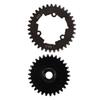RC 35T Spur Gear Steel Wear Resistant Fine Workmanship M1.5 RC Spur Gear Pinion Set for TRAXXAS 15