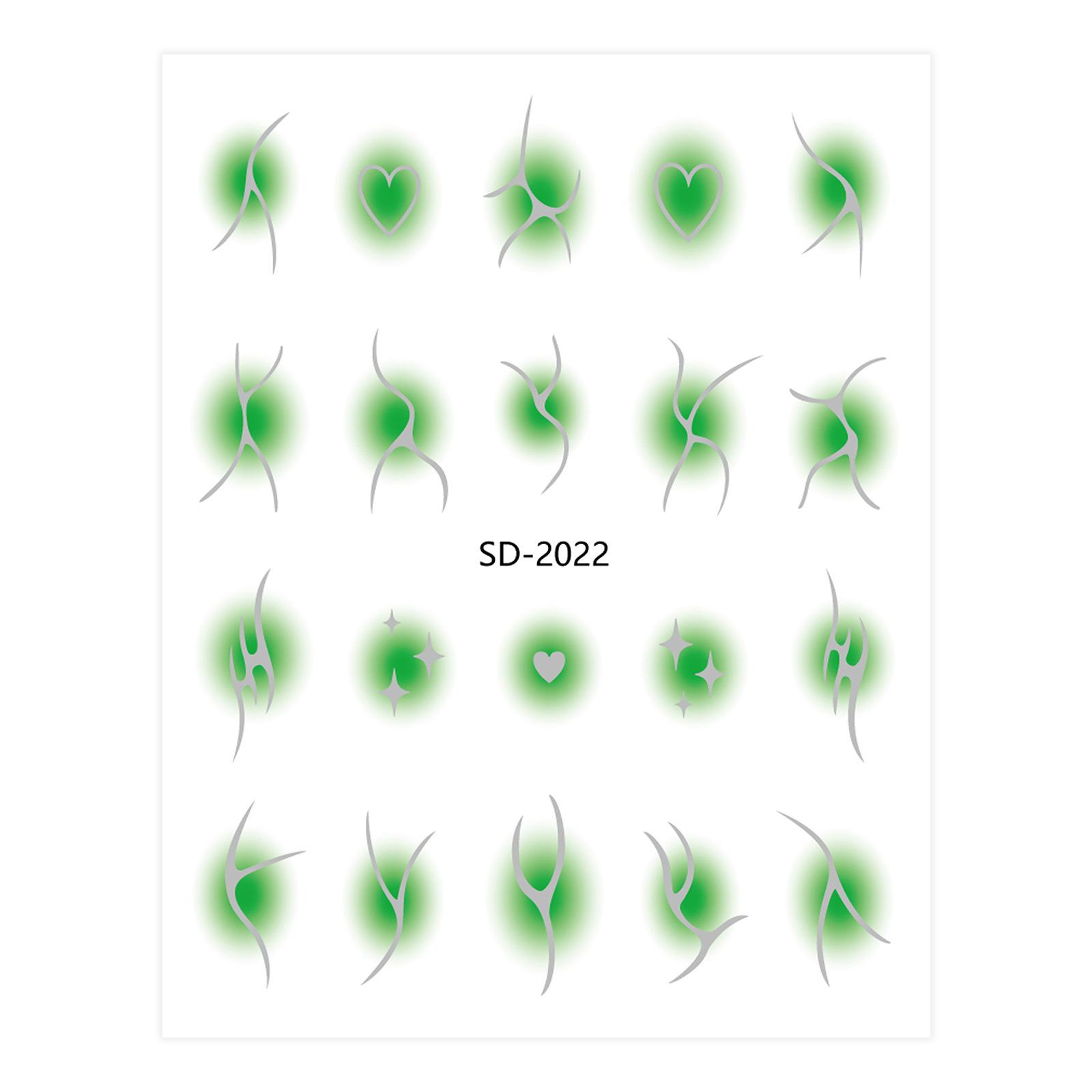 

Румяна Постепенное изменение Наклейка для ногтей Рельеф Милые крутые красотки Ветер Носить Нейл-арт Клейкая бижутерия Наклейка для ногтей Blush Hot Silver gradual change sticker 01