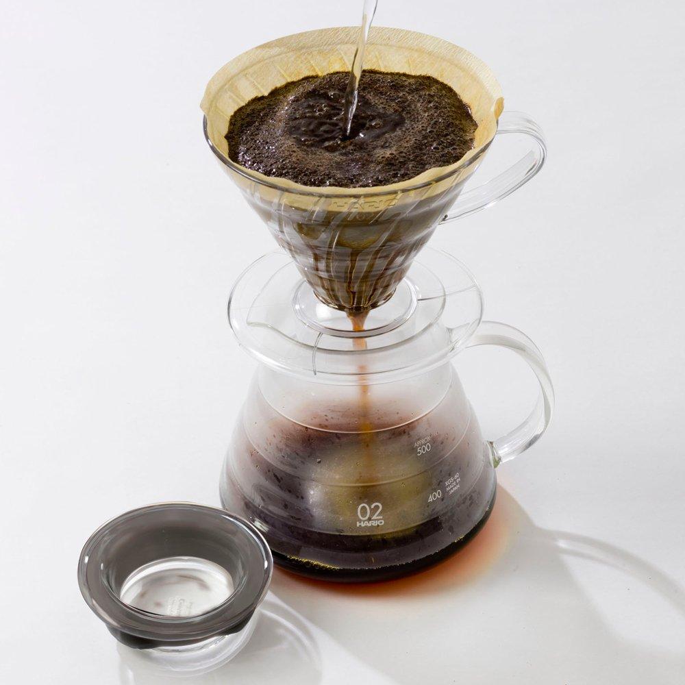 Hario V60 Range Server Coffee Drip 600ml Clear XGS-60TB