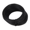 0.75mm 50m Tie Wire Roll Galvanized Iron PVC Coated Wire for Binding Reinforcing Bar and Fiber Optic Cables Black