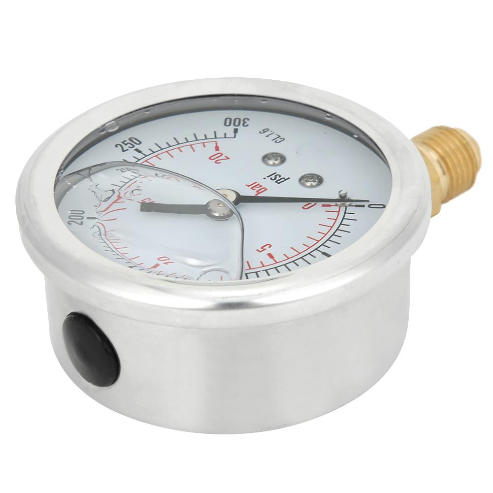 TS PGG60420bar 14BSP Y60 Radial Oil Filled Pressure Gauge Manometer for Machinery