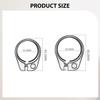 Bicycle Seat Clamp, Rust-resistant, Premium Locking Clip for Alloy Tube