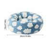 Round Cat Bed Plush Pet Sleeping Cushion Anti-Slip Pet Cushion for Indoor Home Bedroom Living Room Winter Cats Dogs Kitten Puppy