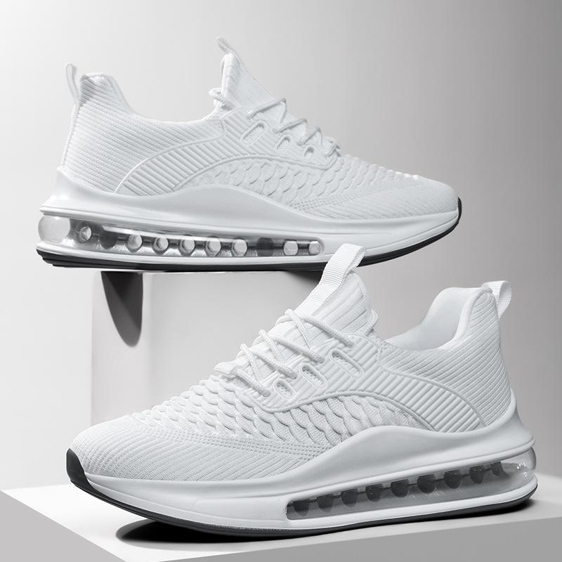 Neue Mode Sport- und Freizeitschuhe Herrenschuhe Übergröße Vollflächen-Luftpolster Laufschuhe Mesh-Schuhe