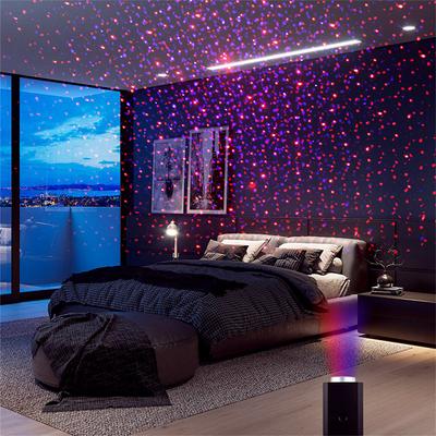 Proiettore Cielo Stellato Ricaricabile USB Con Batteria Modalità Multiple Lampada Proiezione Cielo Stellato per Auto Atmosfera Camera da Letto Luce Notturna