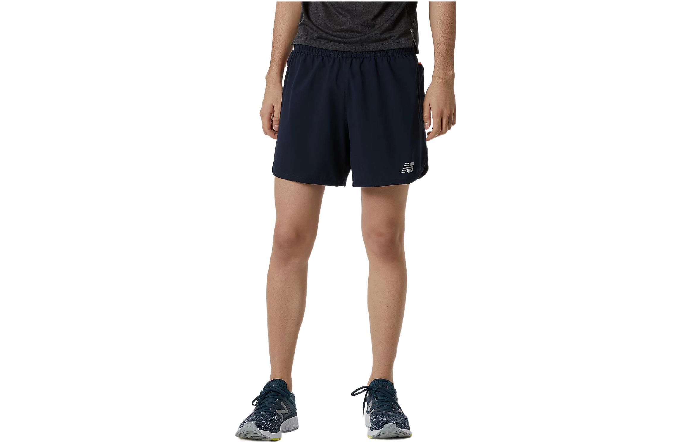 New Balance Графичные спортивные шорты Мужские Черные Средние MS21278-ECL S