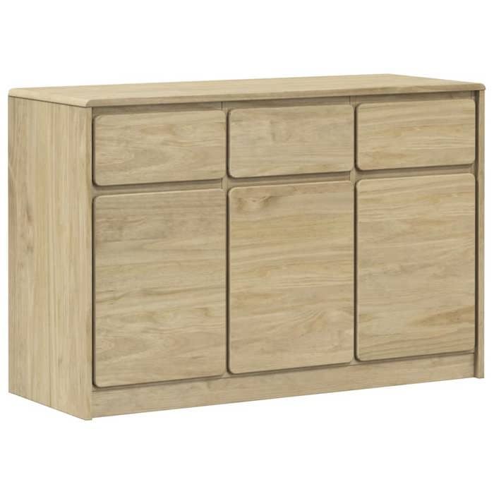 VidaXL Buffet, Armoire avec Portes, Meuble de Rangement, Organisateur de Salle de Séjour Salon Couloir, Moderne, Chêne Bois 377601