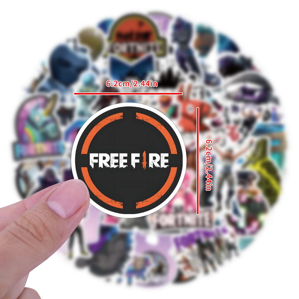 55 Fortnite Graffiti New Stickers Decorative Guitar Scooter Water Cup Waterproof Stickers