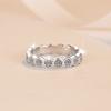 D Color Moissanite Engagement Ring for Women 925 Silver Gold Plated Solitaire Rings