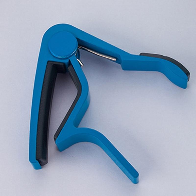 Portable 6-String Guitar Tunings Clamp Light Weight Quick Release Capo for Guitars, Ukulele, Bass, Mandolin, Banjo