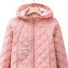 Light Thin Cotton-padded Clothes Women's Short Coat Spring Autumn Loose Hooded Warm Jacket Lady Casual Tops Quilted Outerwear