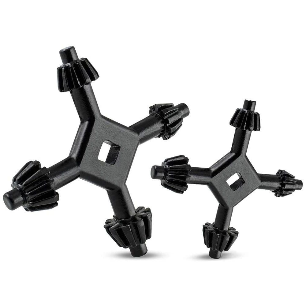 4-in-1 Bohrfutterschlüssel Metallschlüssel Langlebiger Bohrfutterschlüssel Mechanikerarbeit