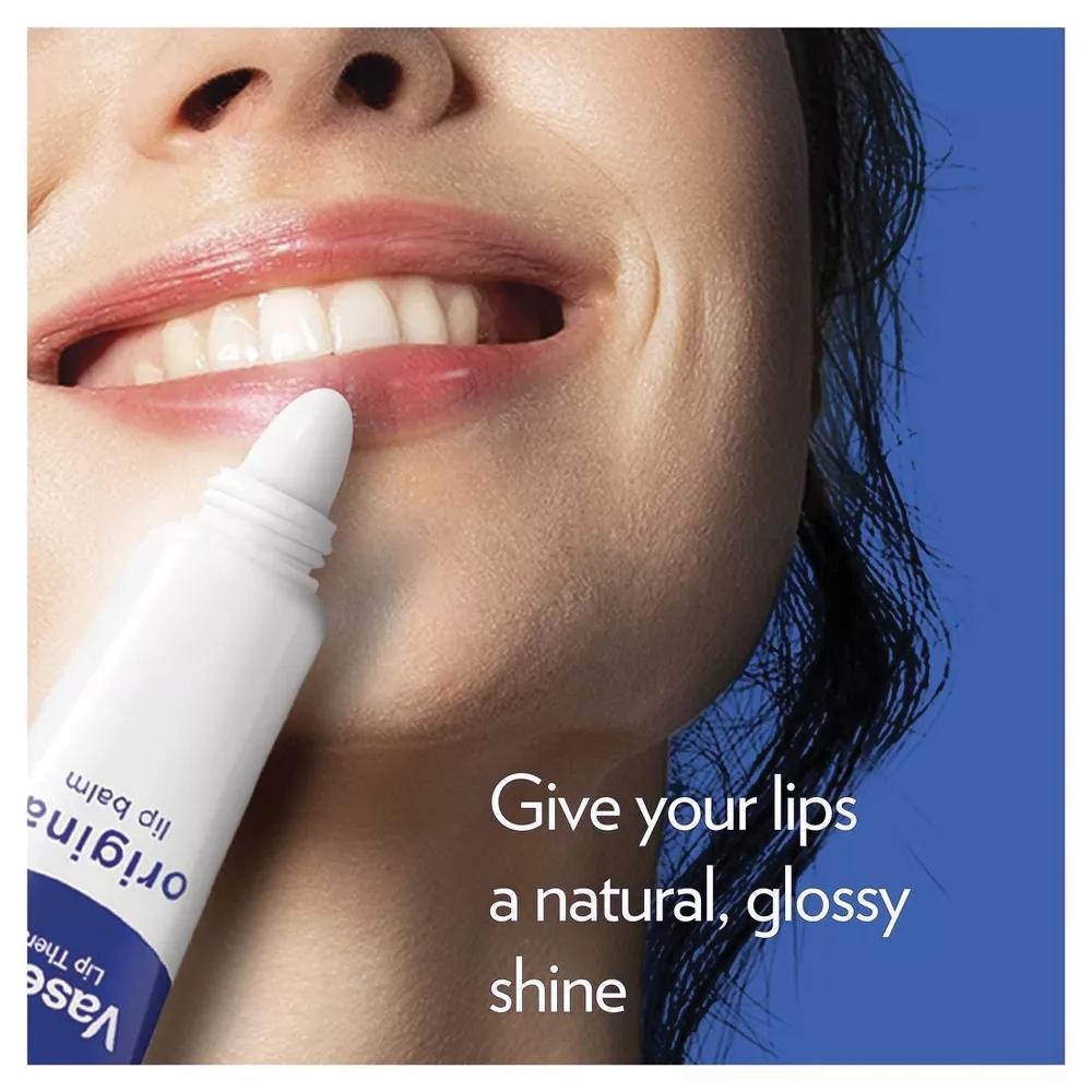 Nawilżający balsam do ust Vaseline Lip Therapy wazelina biała ochronna 10 g