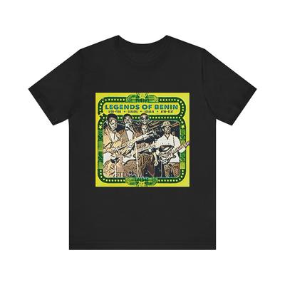 Die Legenden von Benin Grafikdruck Rundhals Unisex Jersey Kurzarm T-Shirt