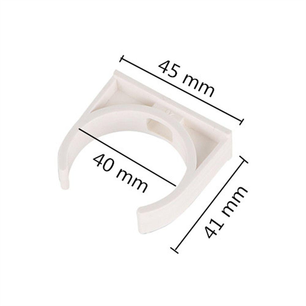 

10 шт., зажим для трубы для аквариума, адаптер для полива, соединитель для трубы, зажим, прочный держатель для трубки для воды 40mm