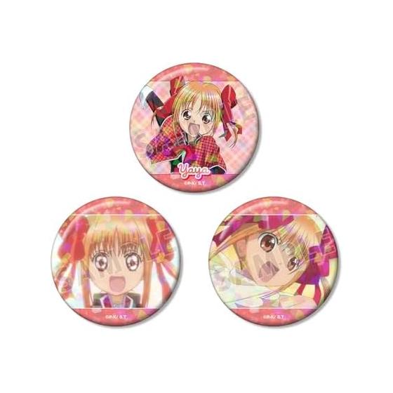 Аниме Shugo Chara! Набор из 3 голографических значков-пинов Яя Юги