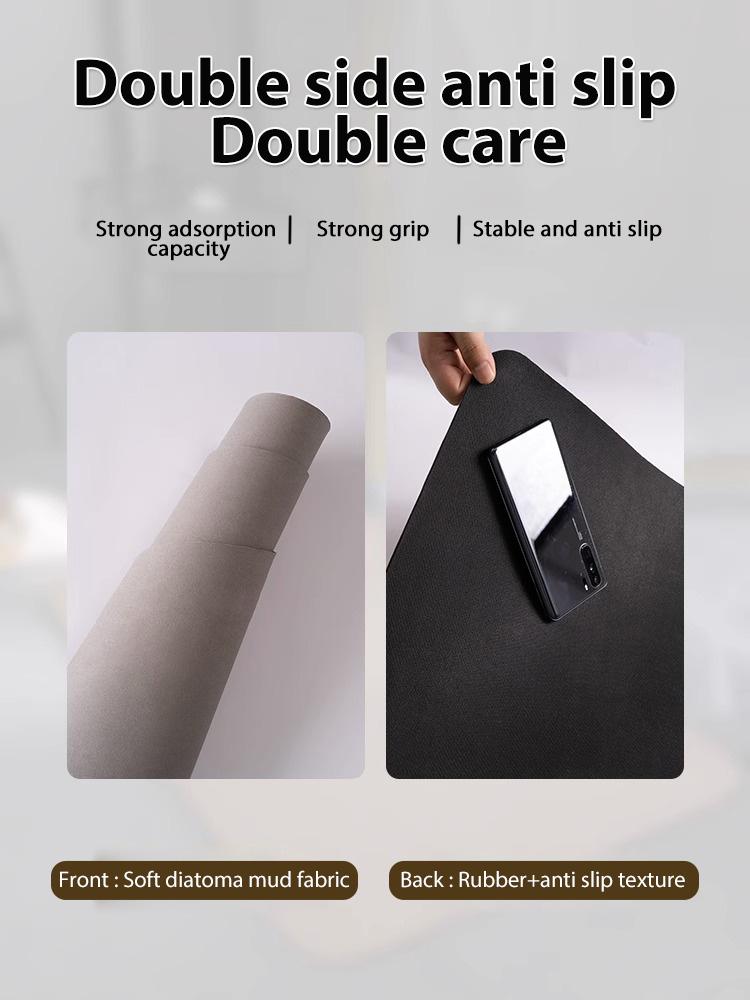 High Quality Bathroom Mats Absorbent Quick Drying Anti-Slip Rug Bath Mat Carpet Non Slip Shower Room Floor Pad