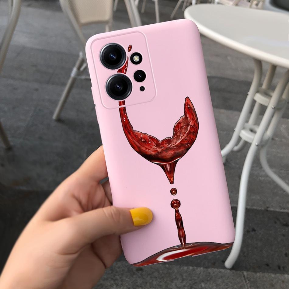 Case For Xiaomi Redmi Note 12 4G Note12 Pro Global Cute Sunflower Candy Color Soft Silicone Cover For Redmi Note 12 Pro 12Pro 5G