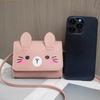 Kids Mini Handbag Cute Pu Shoulder Bag For Girls Princess Coin Purse Wallet