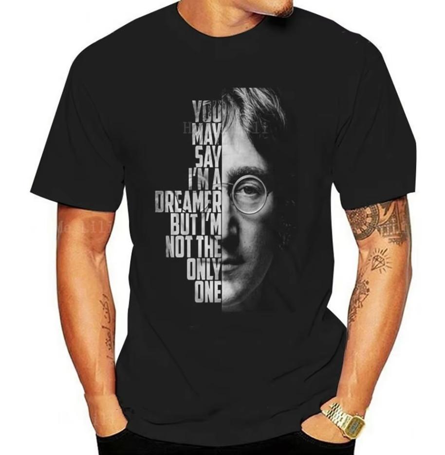 John Lennon Imagine Tshirt size S5XL Unisex T-Shirt XL