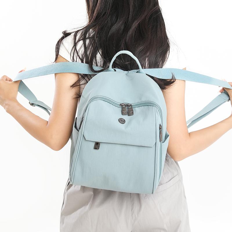 Nylon Backpack Travel Bag Women's Small Backpack