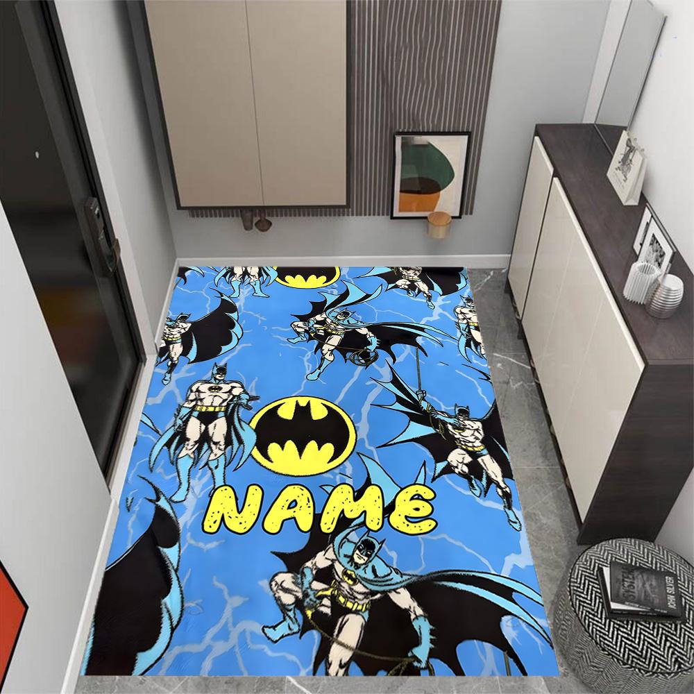 Looney Tom Jerry's Valentine Customized Name Floor Rug Office Rug Design for Balcony Living Rooms Study room Hallway Antislip Carpet Office home decor
