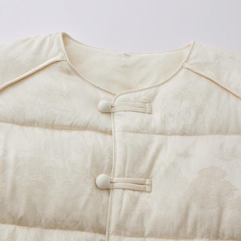 IEF French Style White Duck Down Winter Jacket