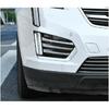 For 2016- Cadillac XT5 ABS Chrome Car Front Fog Light Lamp Strip Trim 6pcs