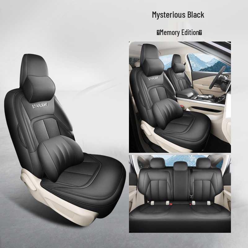 Wuling Xingguang Five-Seater Leather Car Seat Cushion – New All-Season Model
