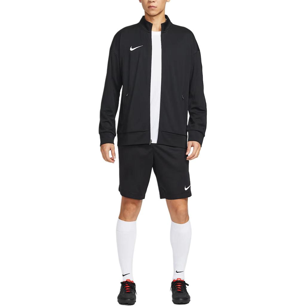 Nike Stand Collar Zipper Durable Knitted Long Sleeve Jacket Men jackets IR8421-010