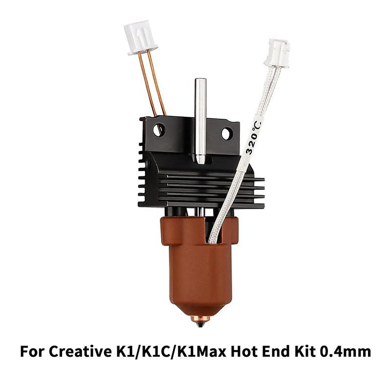 Neues Creality 2026 Version K1 Serie Keramik Heizblock Kit Klemme Mit Schnalle Kompatibel Mit K1/K1 Max/K1C 3D-Drucker