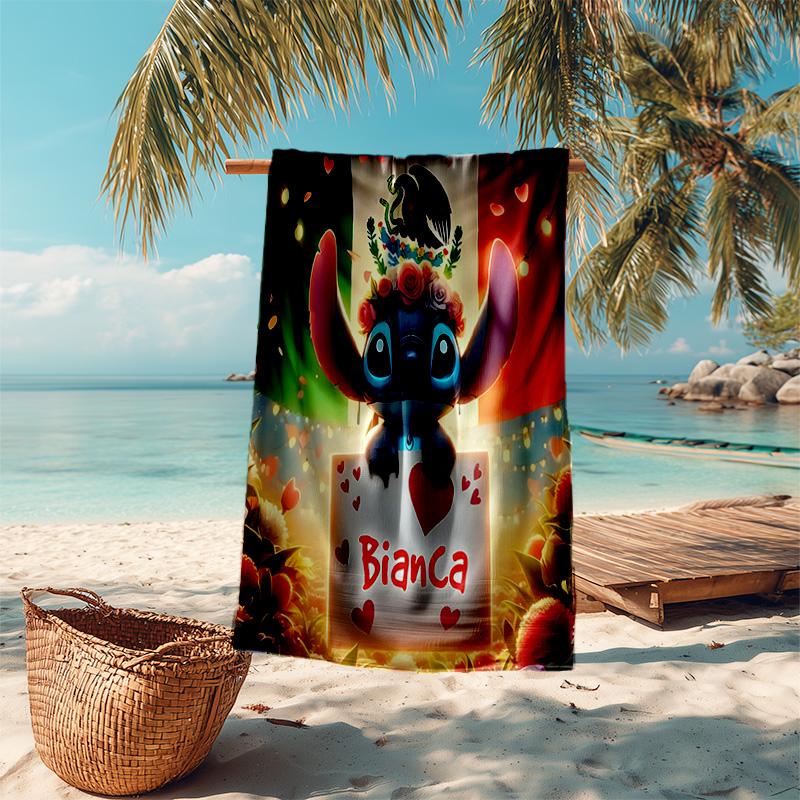 1pc Love Mexico Microfiber Beach Towels Quick Dry Towel Sand Beach Towels Pool for Travel Swim Pool. S072101154