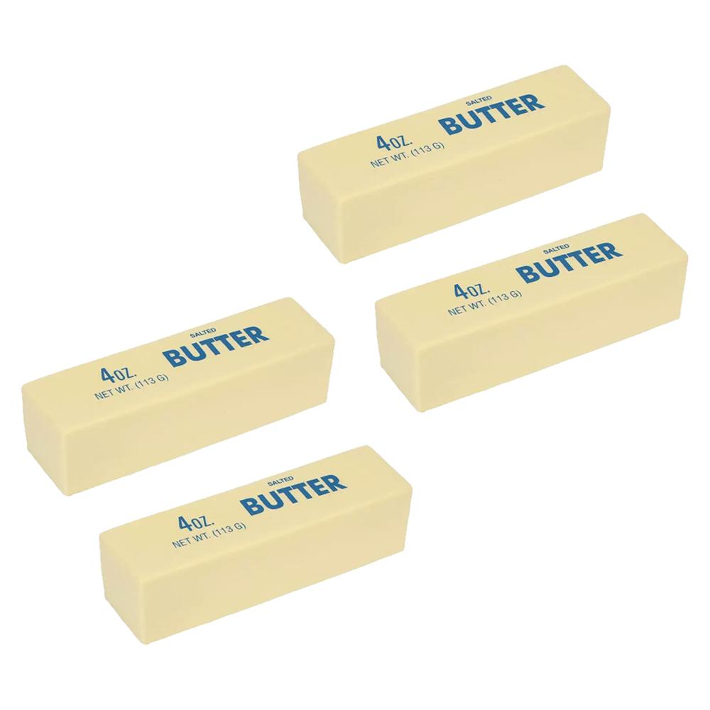 1-5 Pcs Butter Stick Squishy Fidget Toys Elastic Cheese Stick Funny Squeeze Prank Toy Stress Anxiety Relief Game