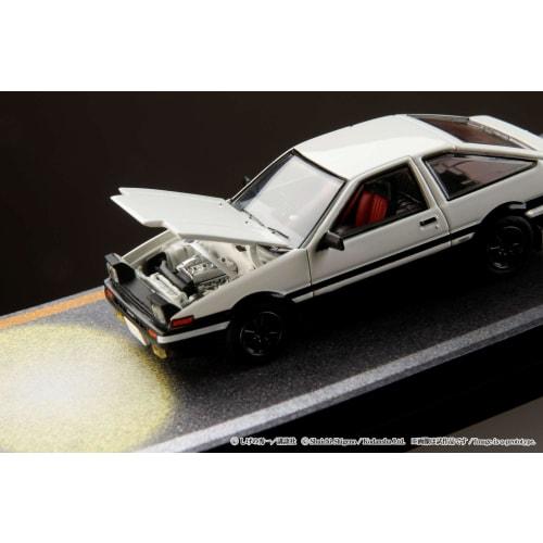 Hobby Japan HJ64 1/64 Scale Toyota Sprinter Trueno (AE86) / Initial D Engine Model with Keisuke Takahashi, Finished Product HJ641052DA