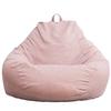 Bean Bag Cover No Filler Removable Bean Bag Chair Cover Washable Solid Color Sofa Cover for Bedroom Living Room Beanbag Chair