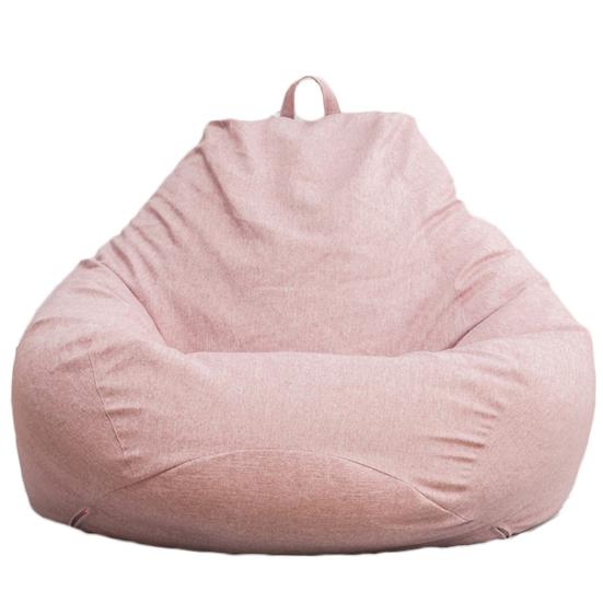 Bean Bag Cover No Filler Removable Bean Bag Chair Cover Washable Solid Color Sofa Cover for Bedroom Living Room Beanbag Chair