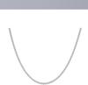 S925 Sterling Silver Chopin Chain Necklace for Men and Women - Plain, Lightweight, No Pendant