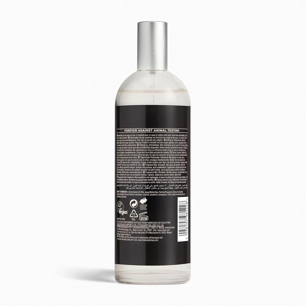 The Body Shop Black Musk Eau De Toilette 100ml Duftspray für die tägliche Erfrischung