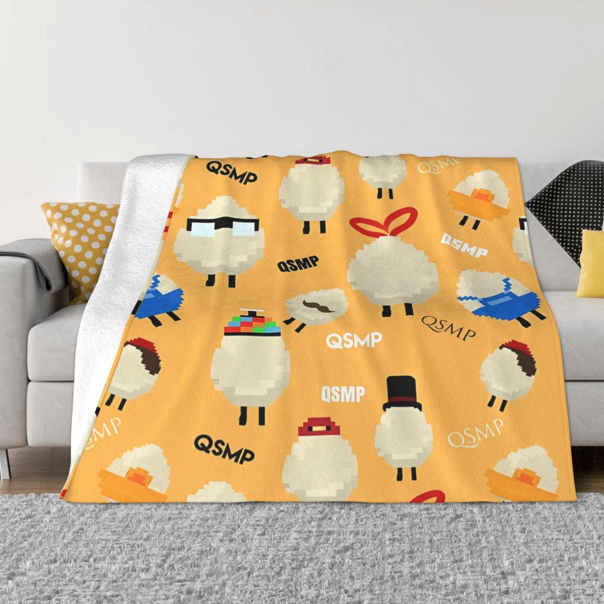 QSMP EGGS An Ultra-Soft Micro Fleece Blanket 30x40in