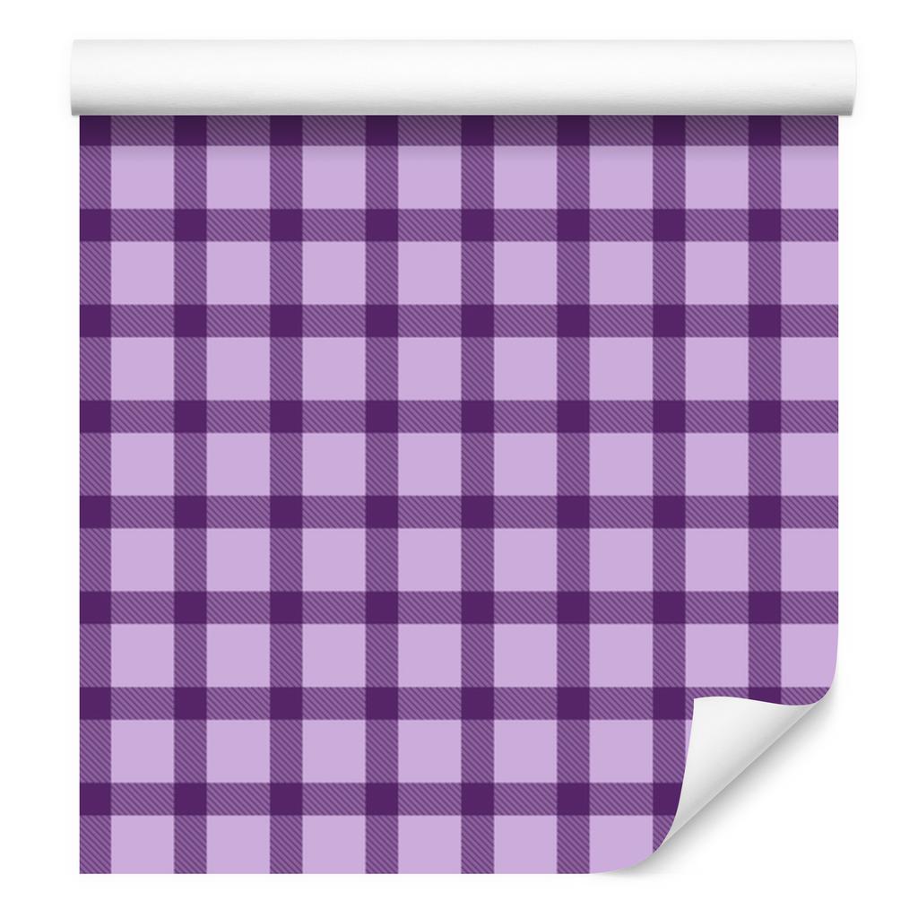 Purple Plaid Wallpaper - Purple, Lavender, and Plum 50x1000