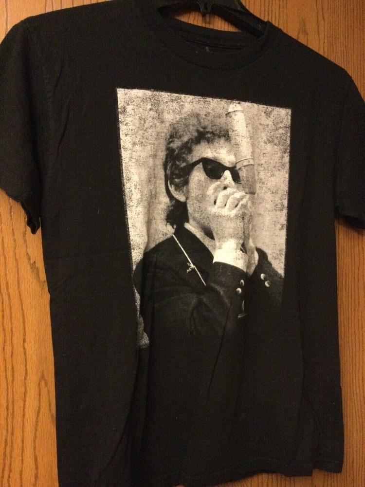 

Bob Dylan Black Shirt Vintage Short Sleeve Cotton Unisex Full Size CL11 Unisex T-Shirt S