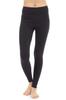 fact factory Cropped Cotton Made in Japan Women's Leggings, Blend, (Sizes 3L-4L, Black)